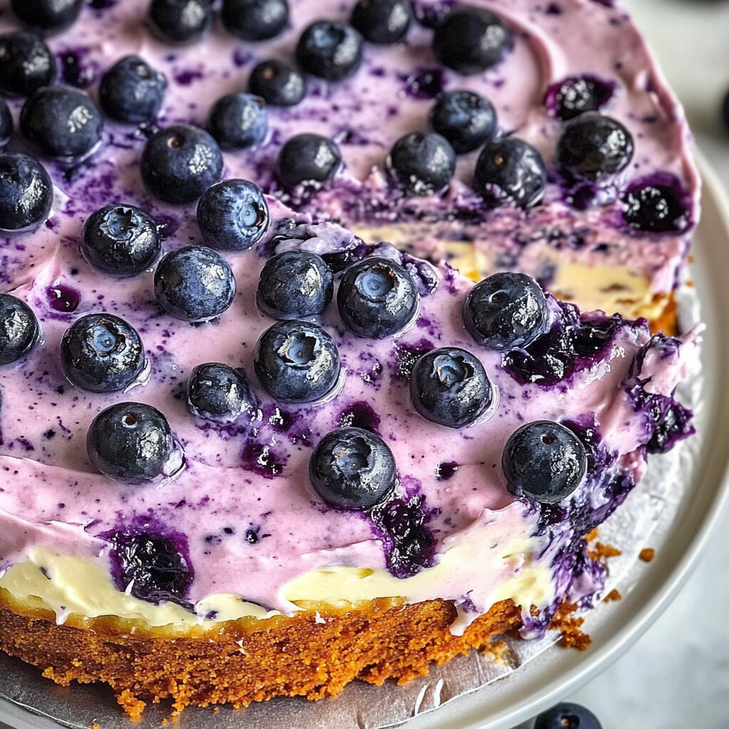 Nova Scotia Blueberry Cream Cake